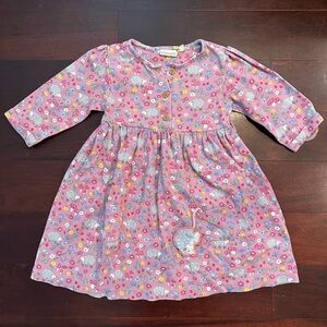 Jojo Maman Bebe hedgehog dress size 4